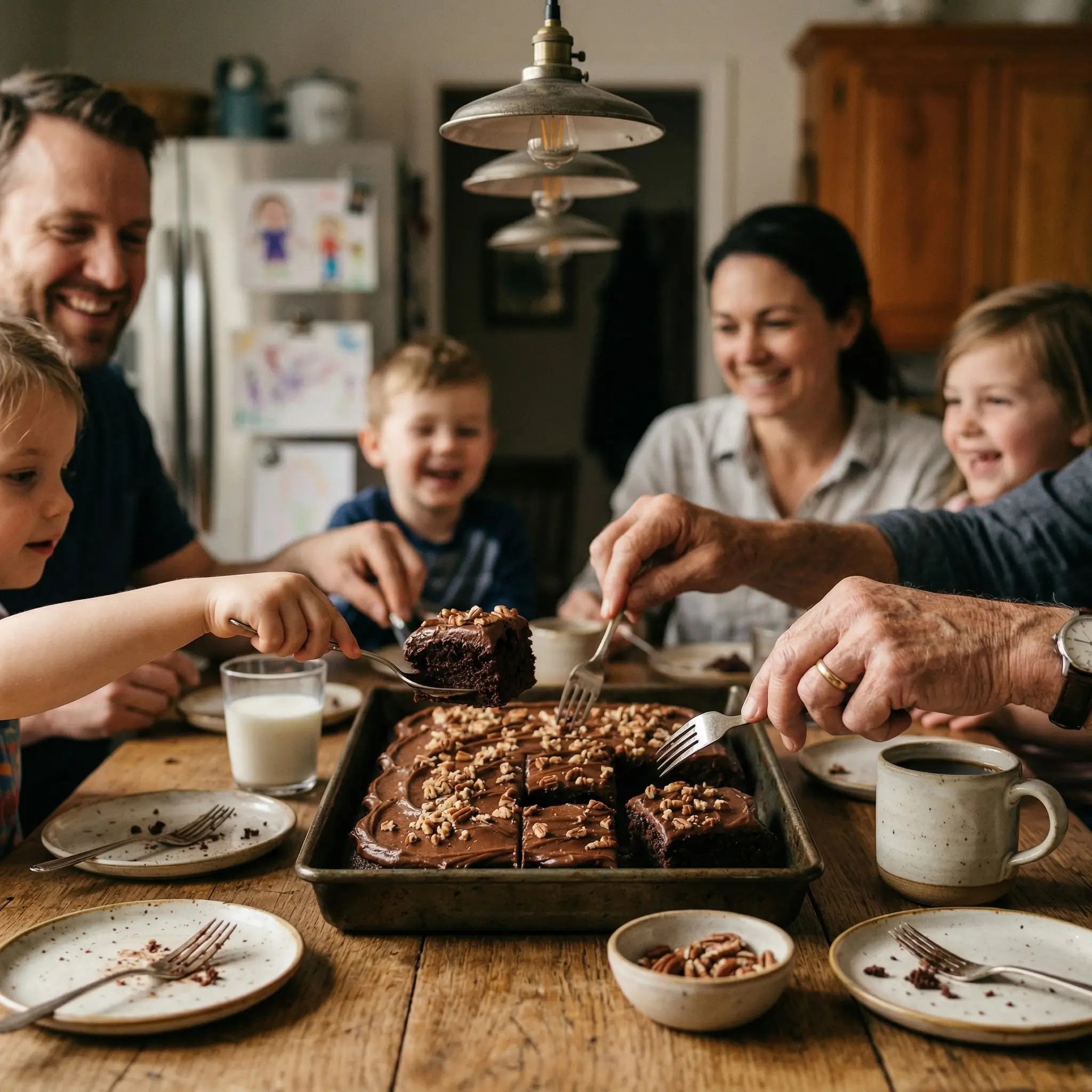 easy chocolate sheet cake