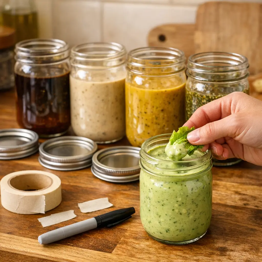 homemade salad dressing
