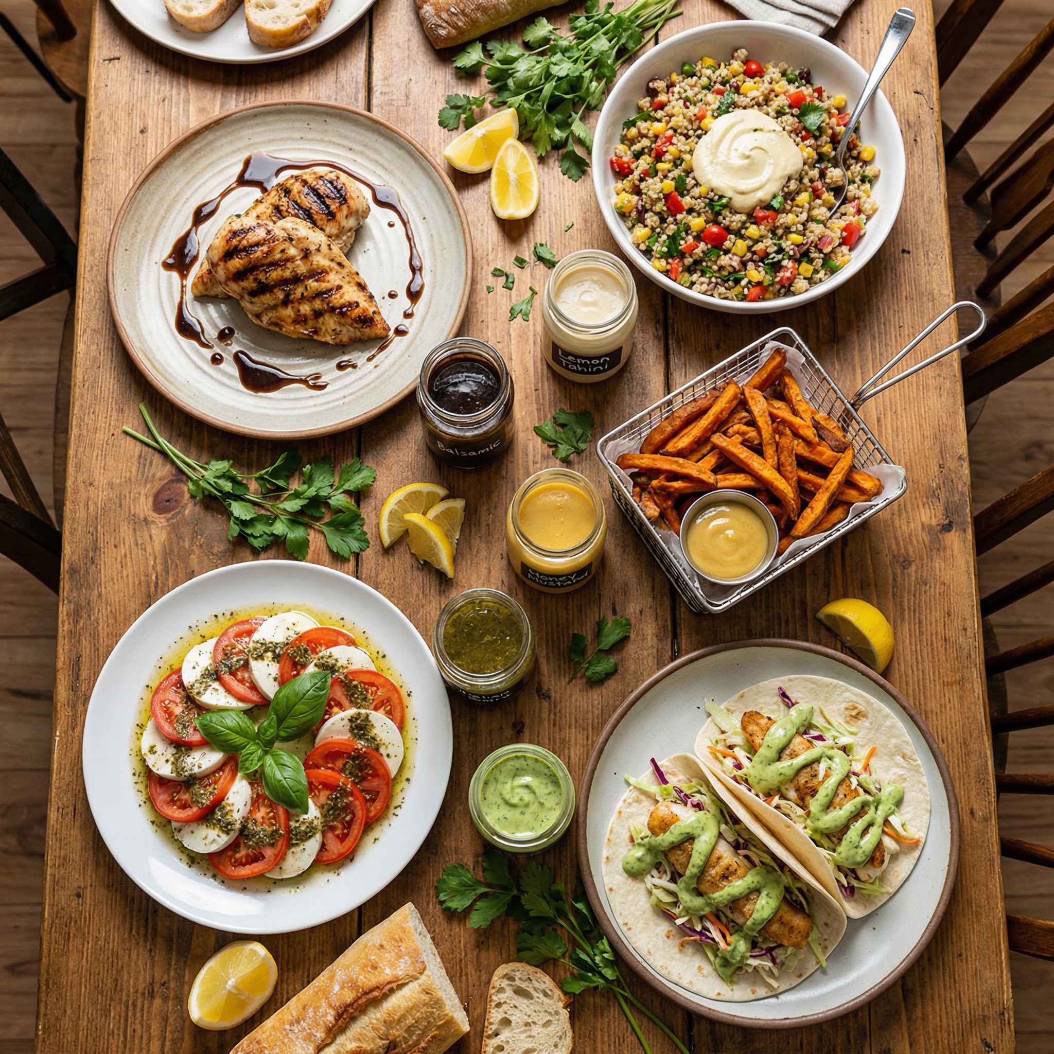 homemade salad dressing