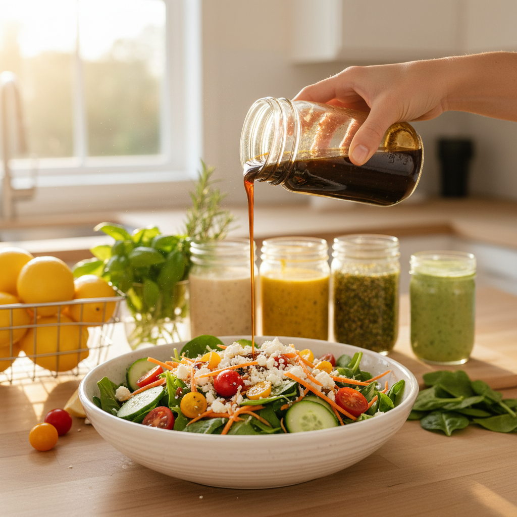 homemade salad dressing