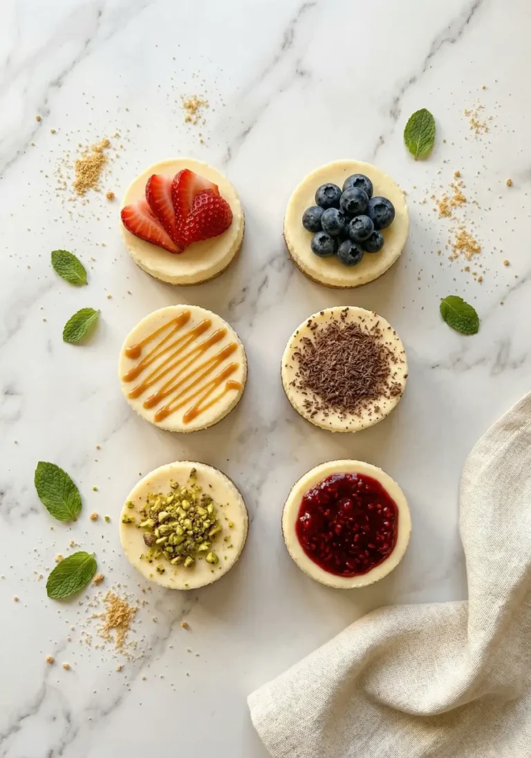 mini cheesecakes no bake