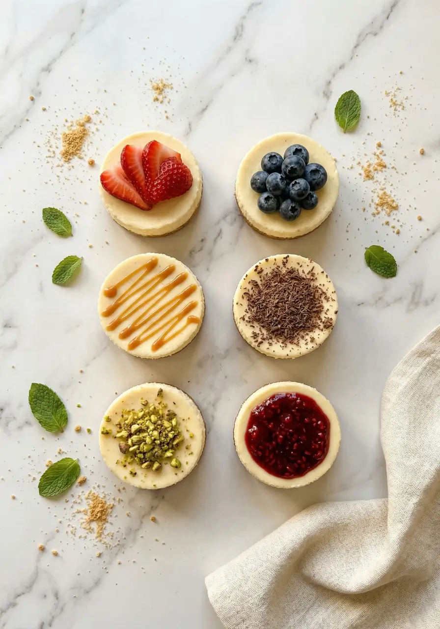 mini cheesecakes no bake