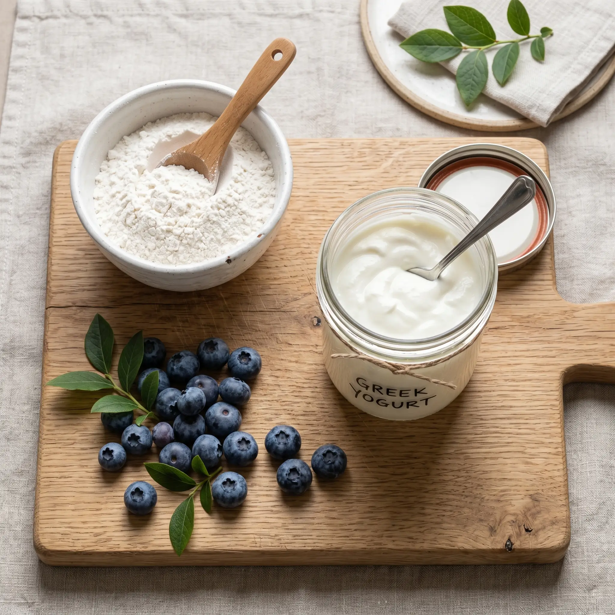 3 Ingredient Blueberry Bagels