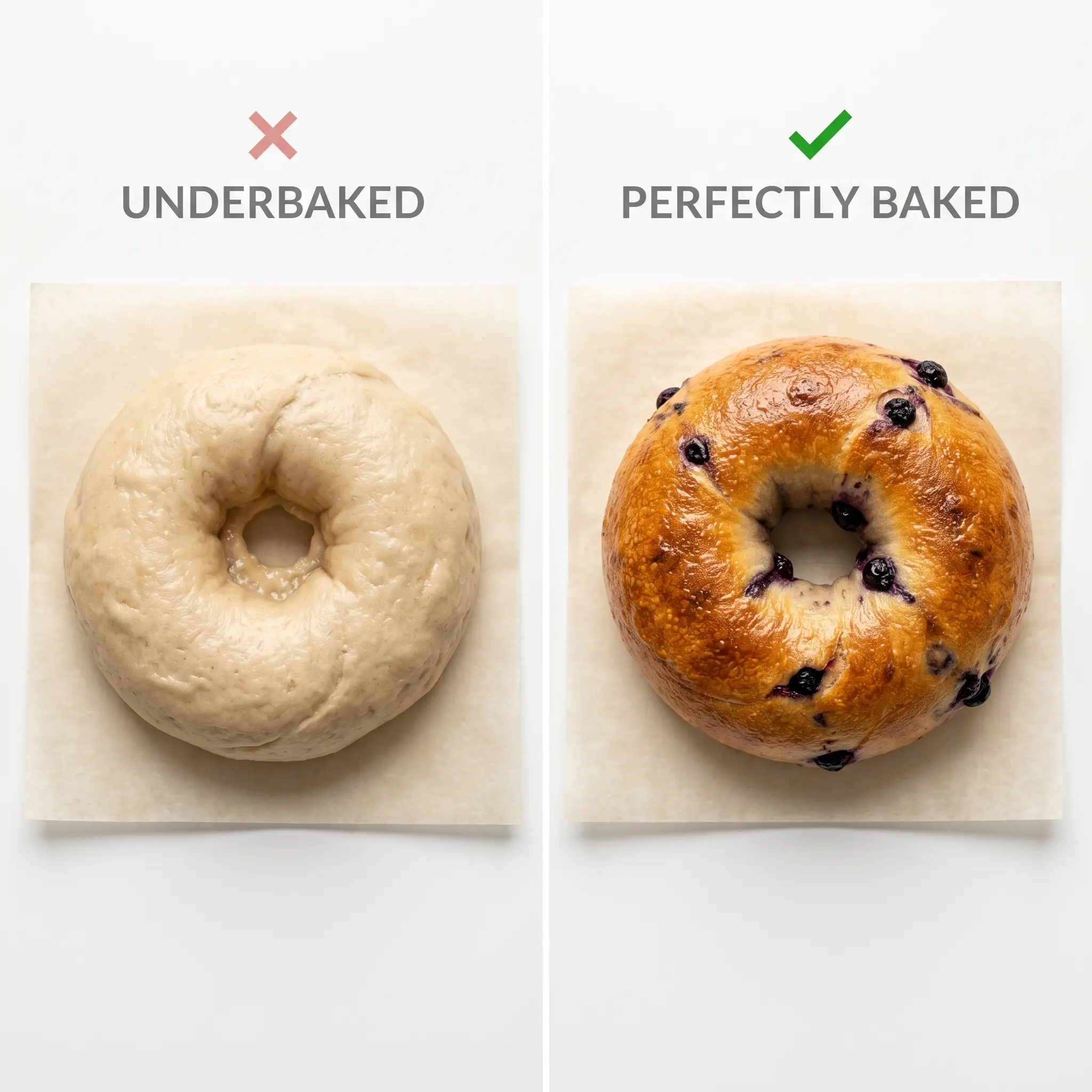 3 Ingredient Blueberry Bagels