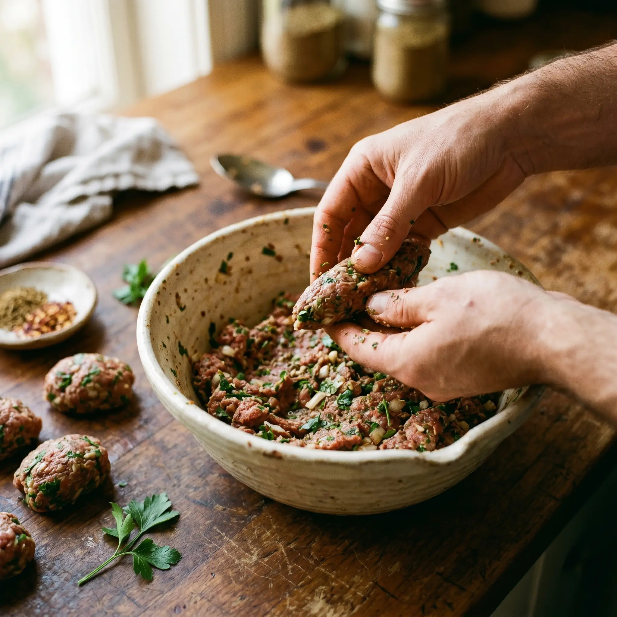 Authentic Moroccan Kefta Tagine