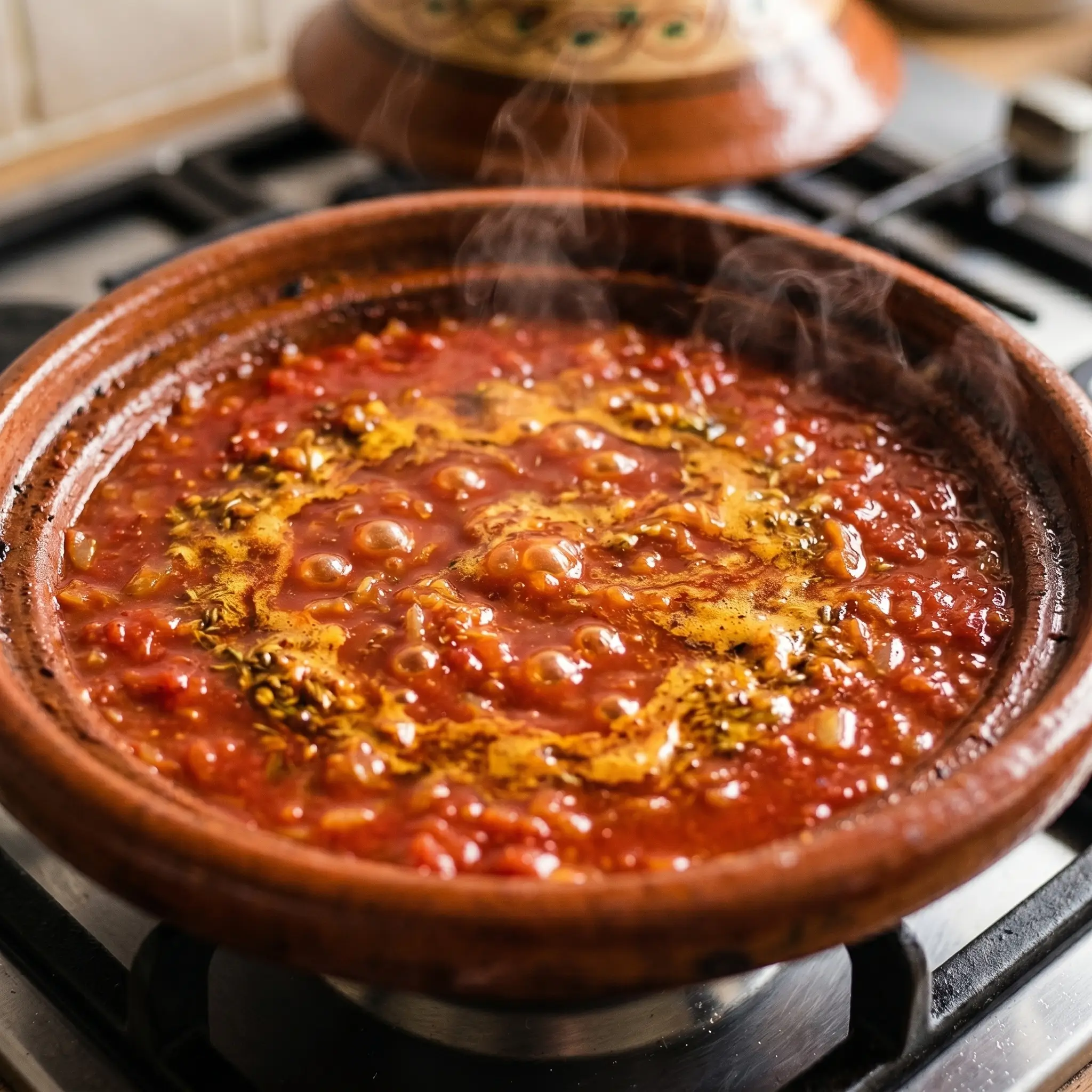 Authentic Moroccan Kefta Tagine