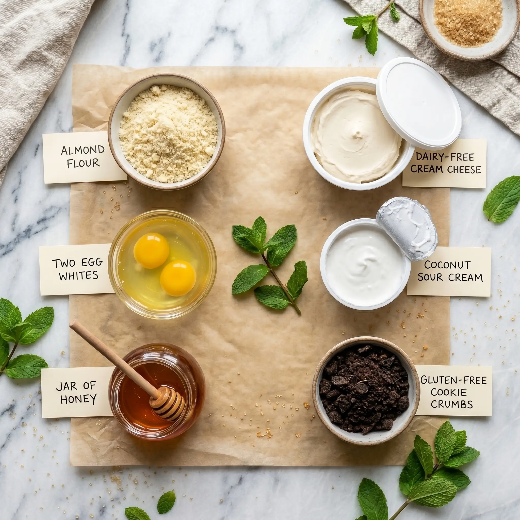 Crackly Top Cheesecake Bars