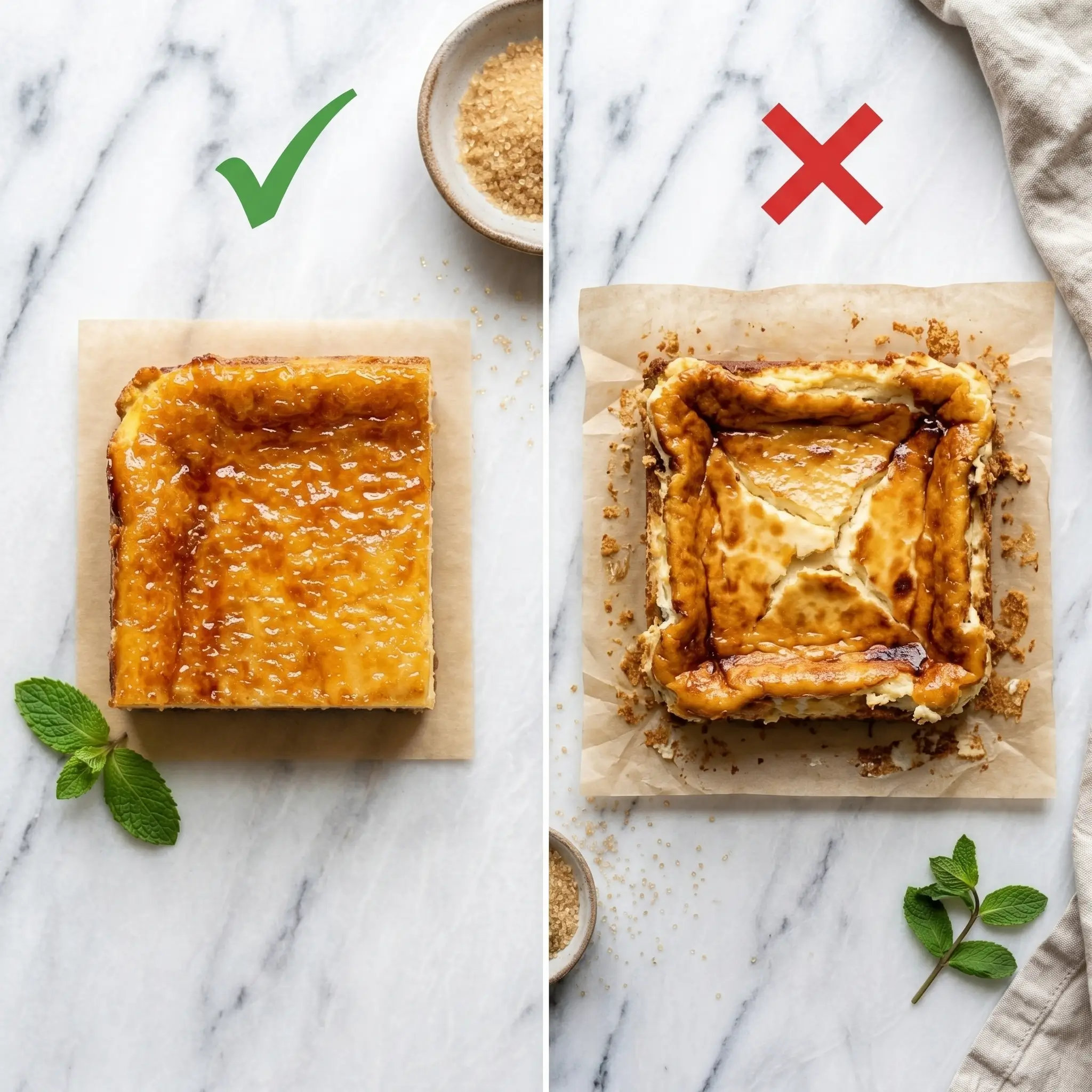 Crackly Top Cheesecake Bars