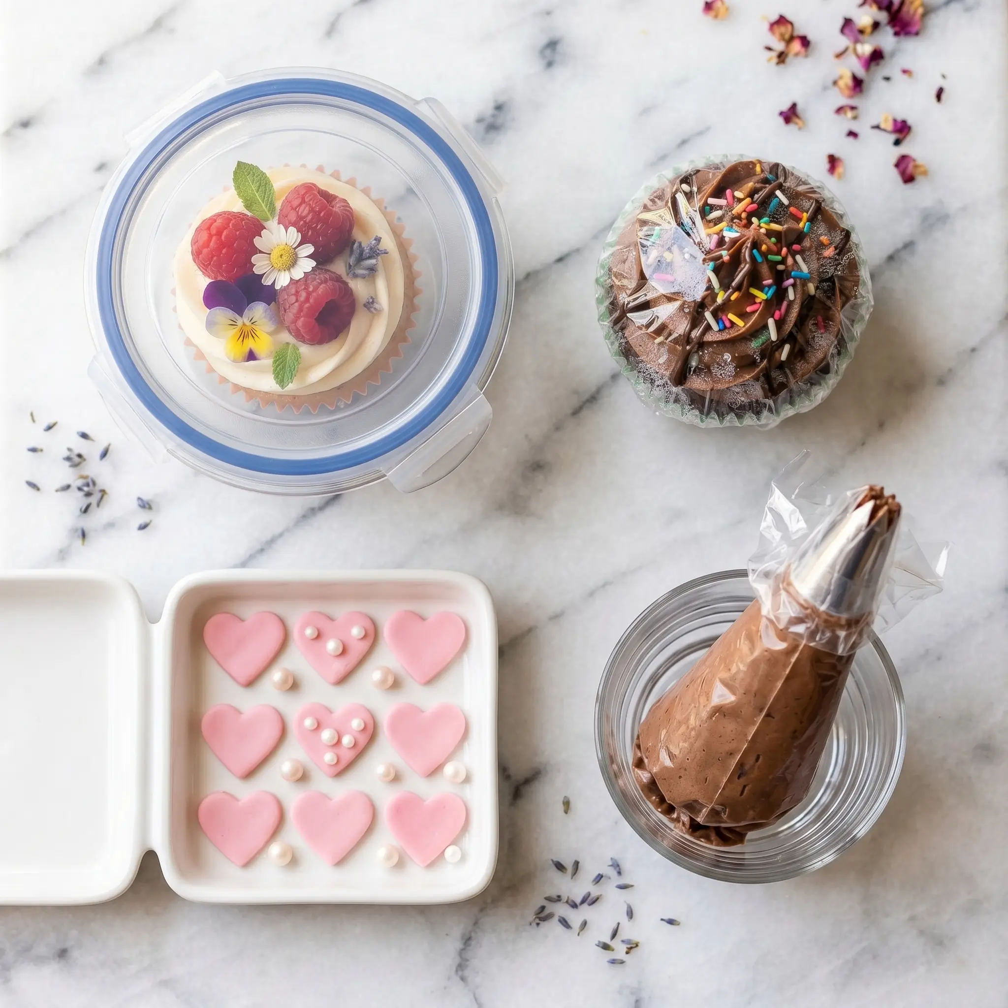 Easy Cupcake Decorating Ideas