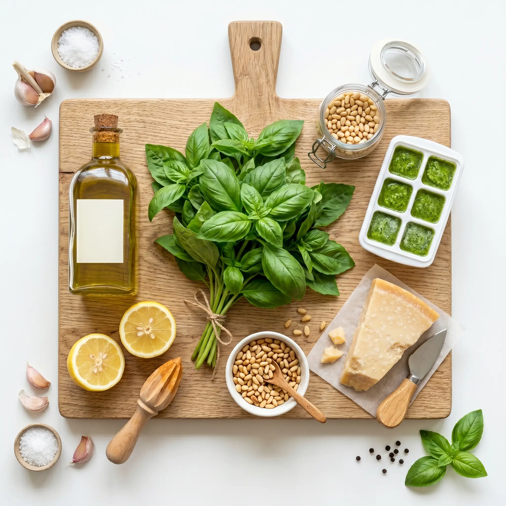 How to Keep Pesto Green