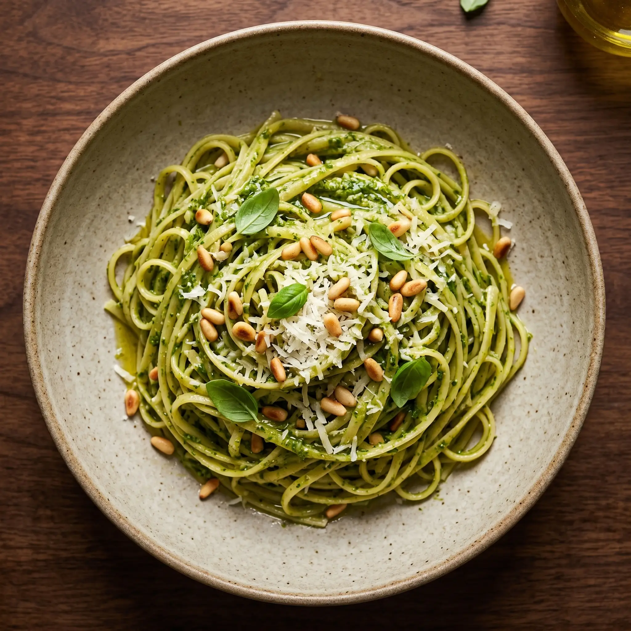 How to Keep Pesto Green