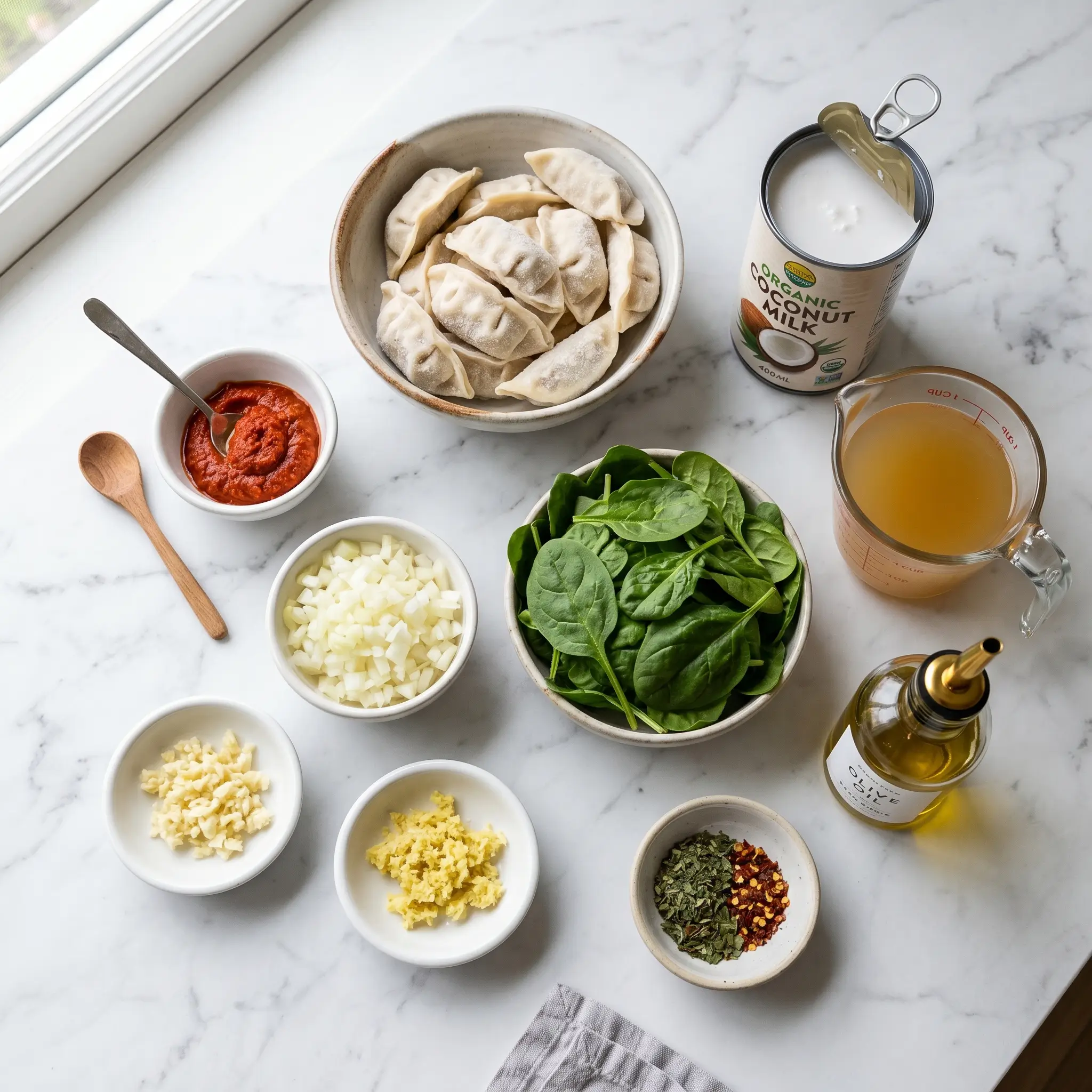 Lazy Dumpling Curry Bake