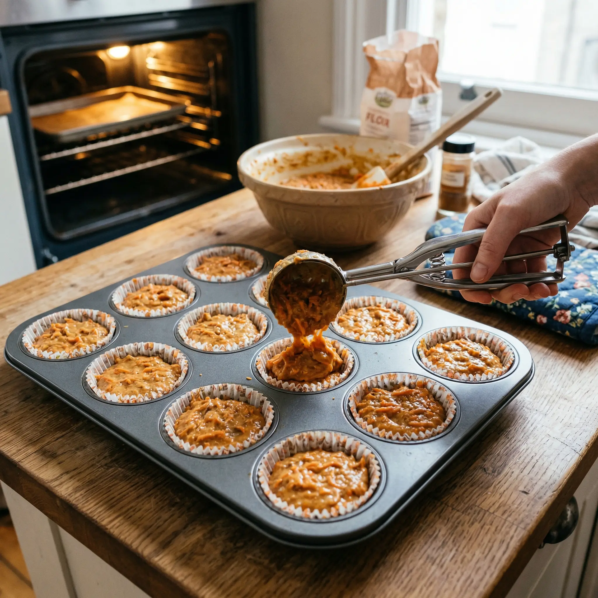 Moist Carrot Cake Cupcakes