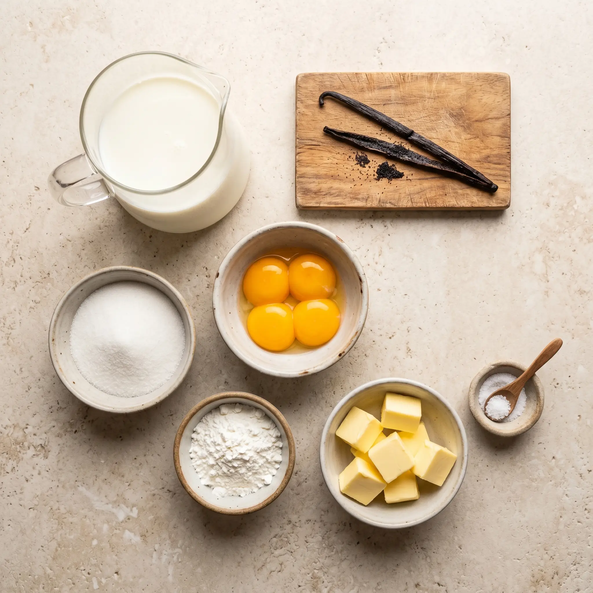 Silky Vanilla Bean Pastry Cream