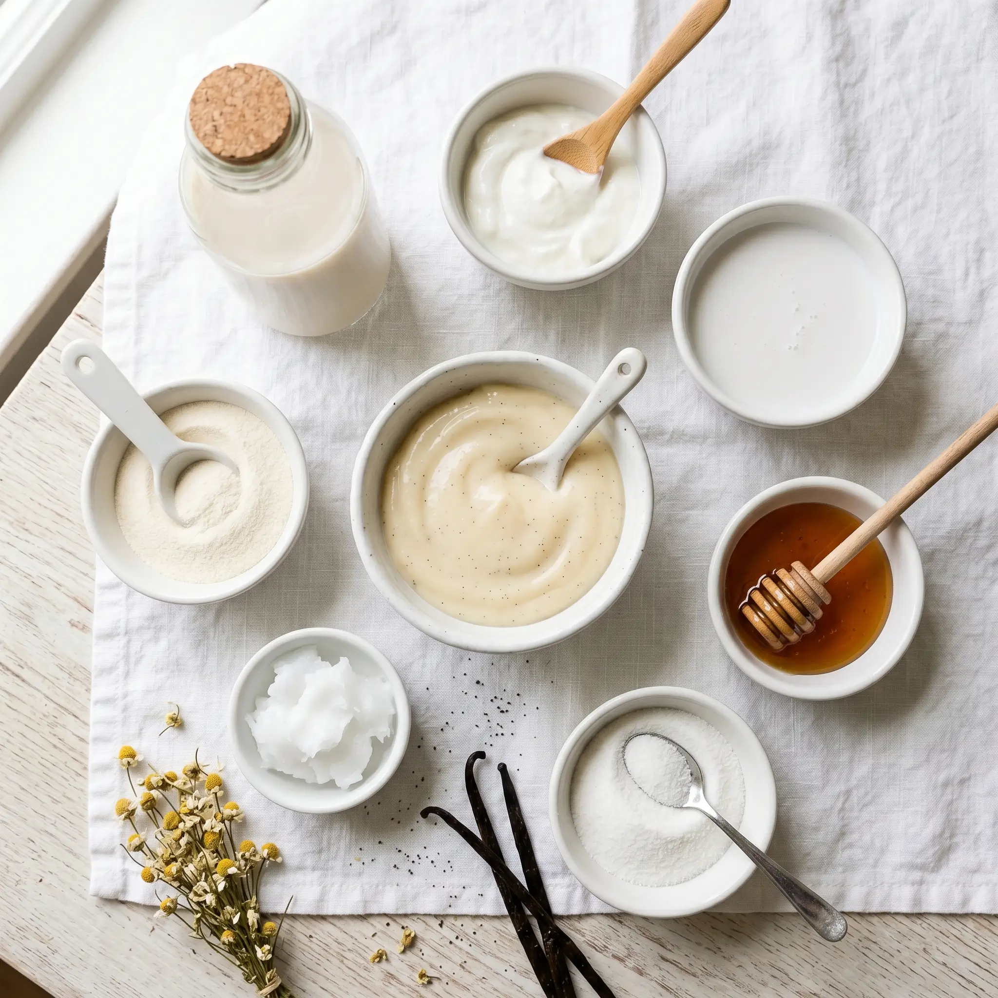 Silky Vanilla Bean Pastry Cream