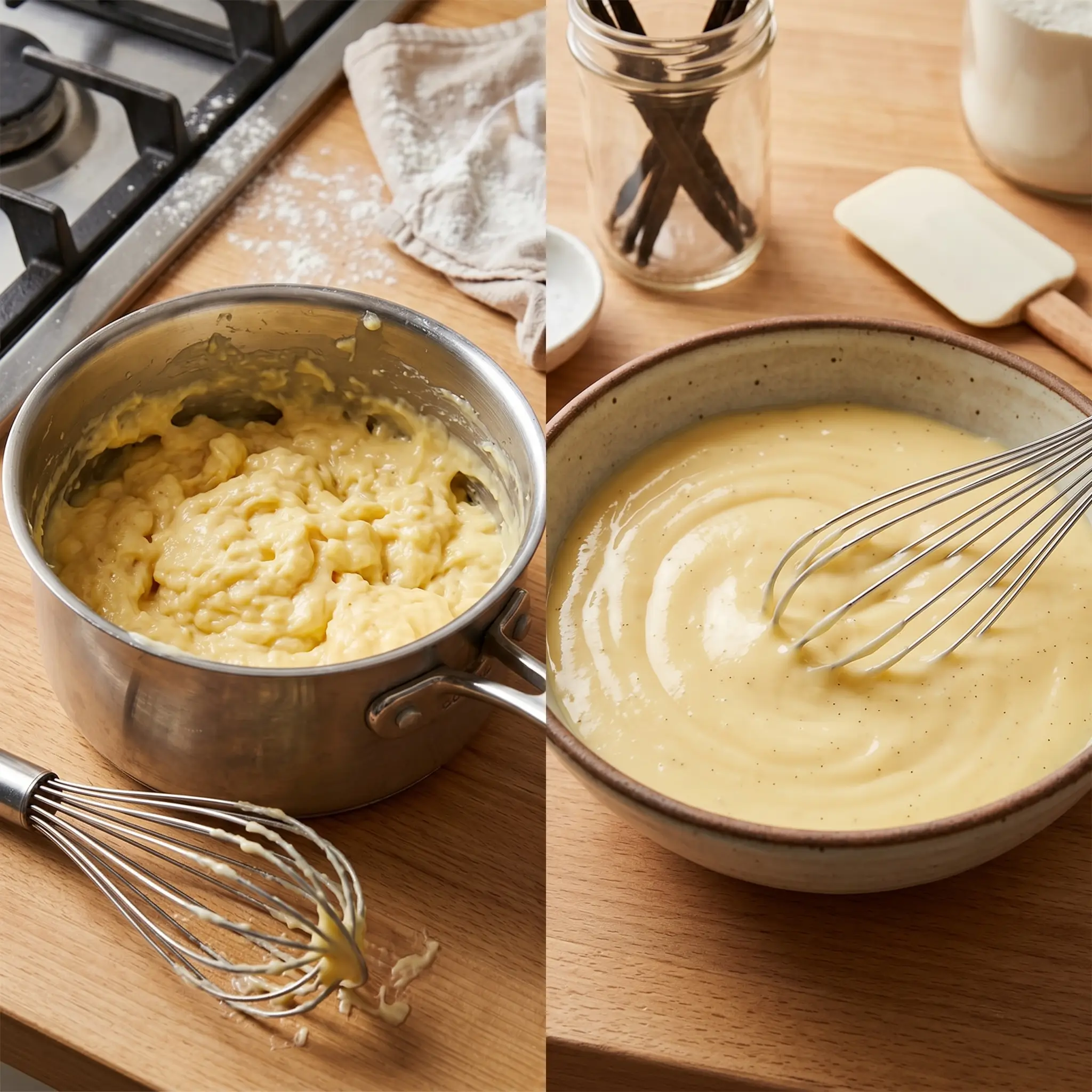 Silky Vanilla Bean Pastry Cream