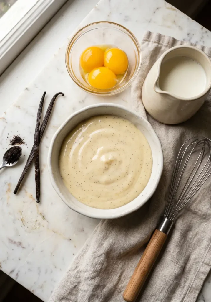 Silky Vanilla Bean Pastry Cream Recipe in 3 Easy Steps