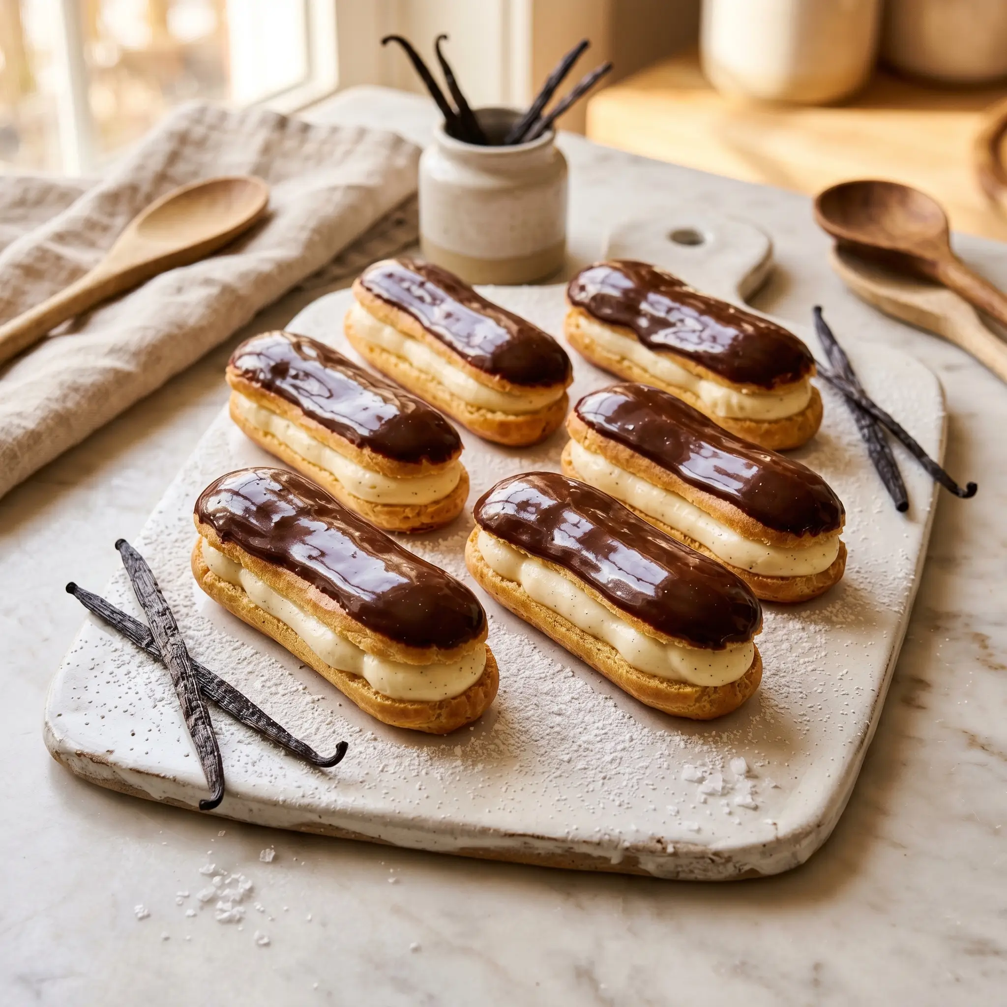 Silky Vanilla Bean Pastry Cream