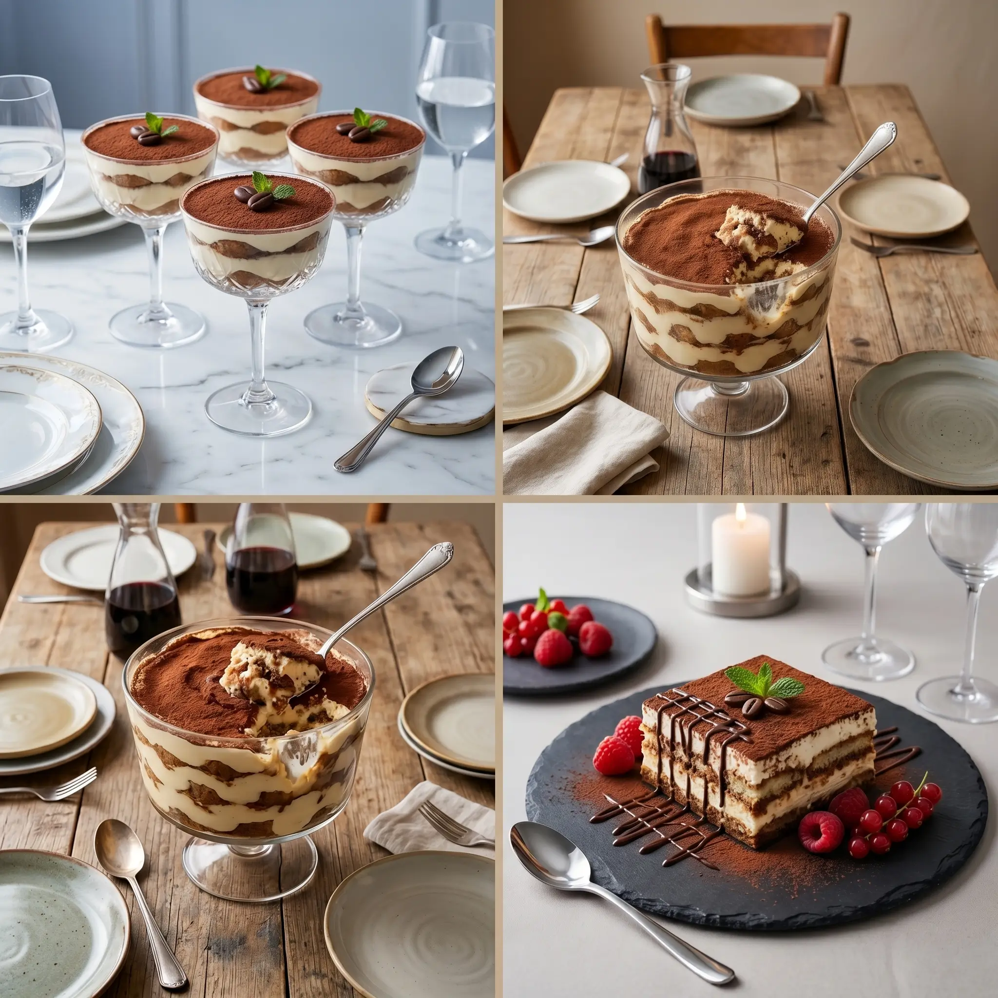 classic tiramisu dessert