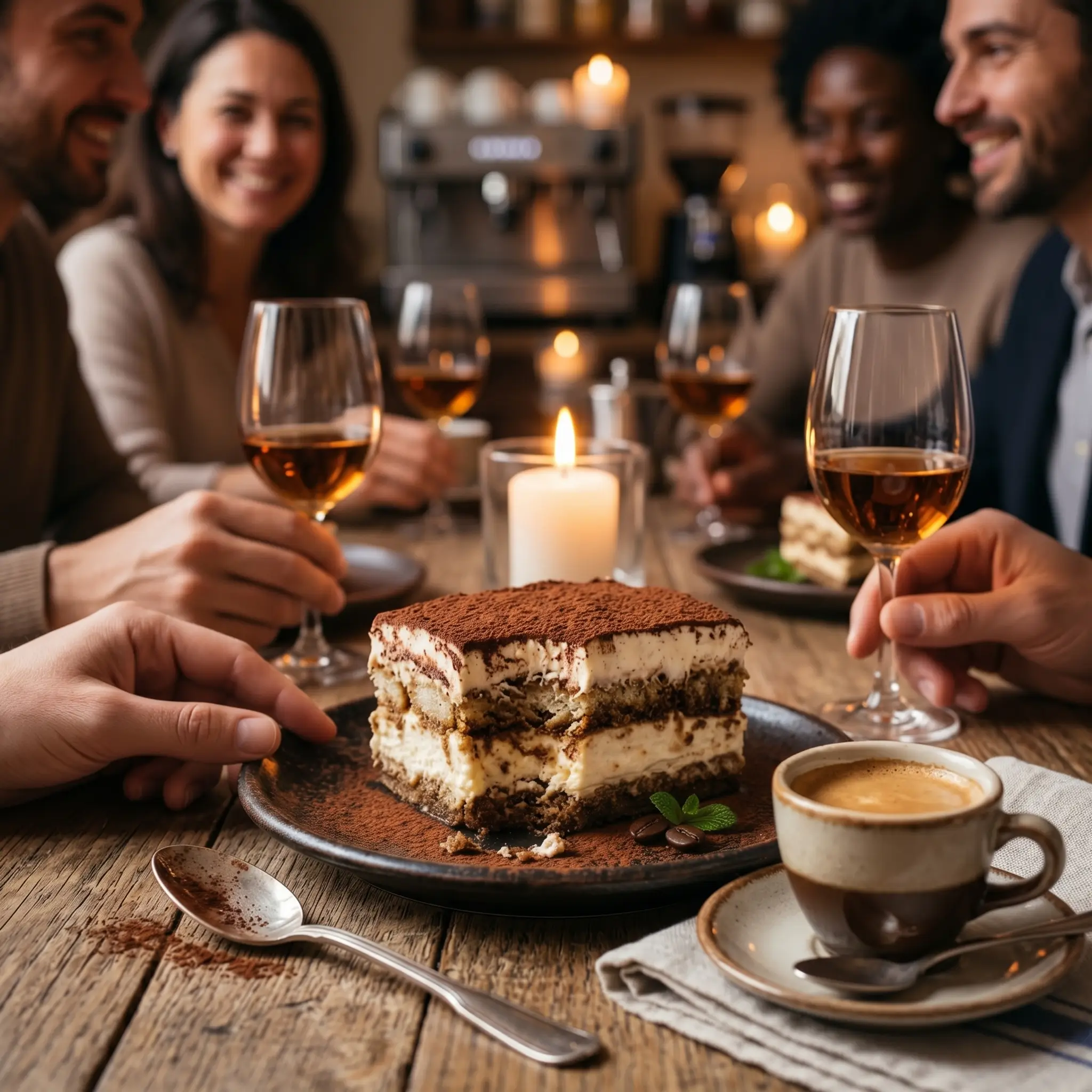 classic tiramisu dessert