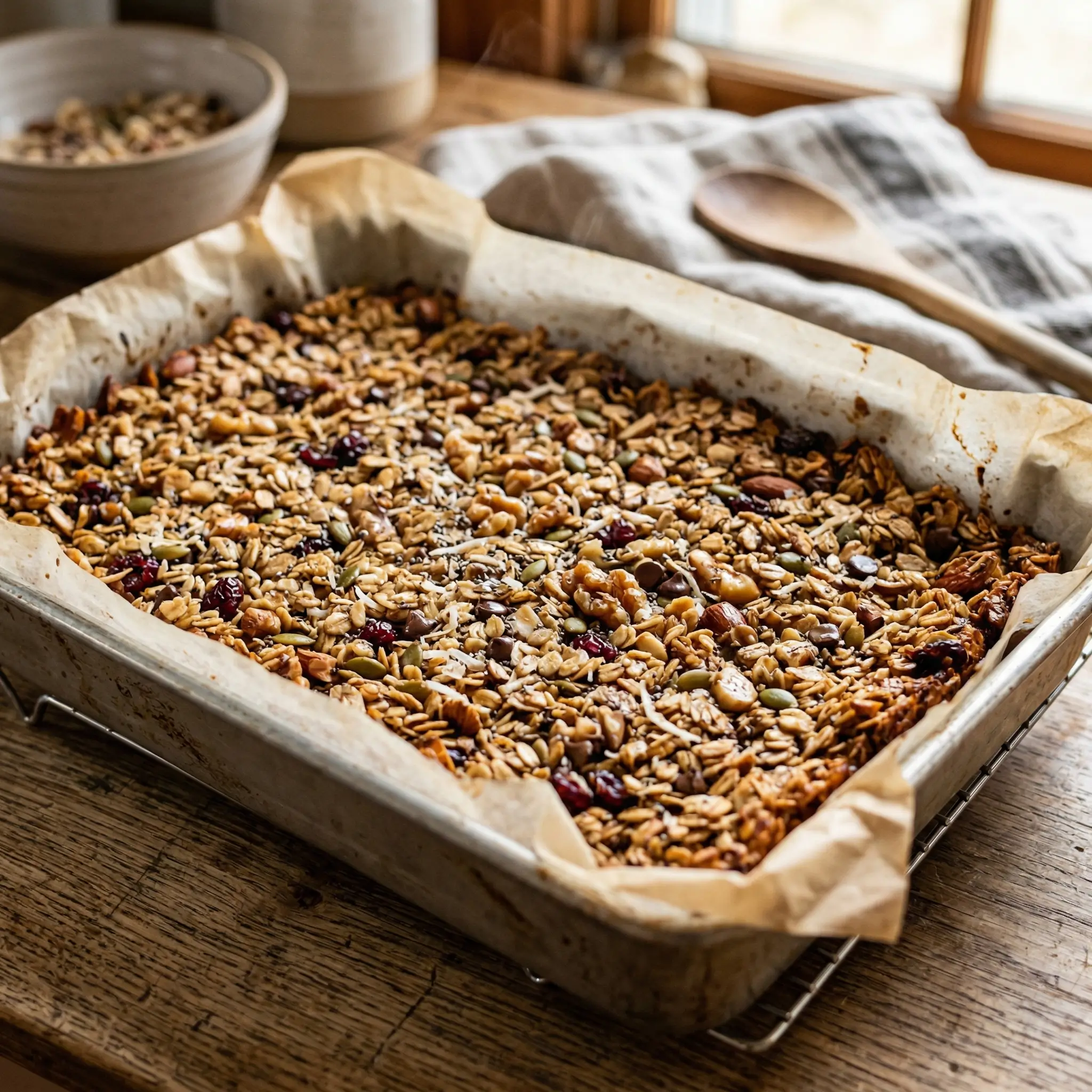 healthy granola bars recipe