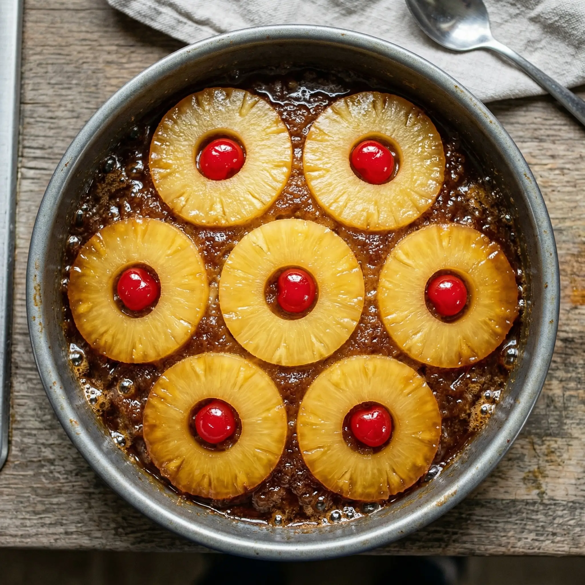 pineapple upside-down cake recipe