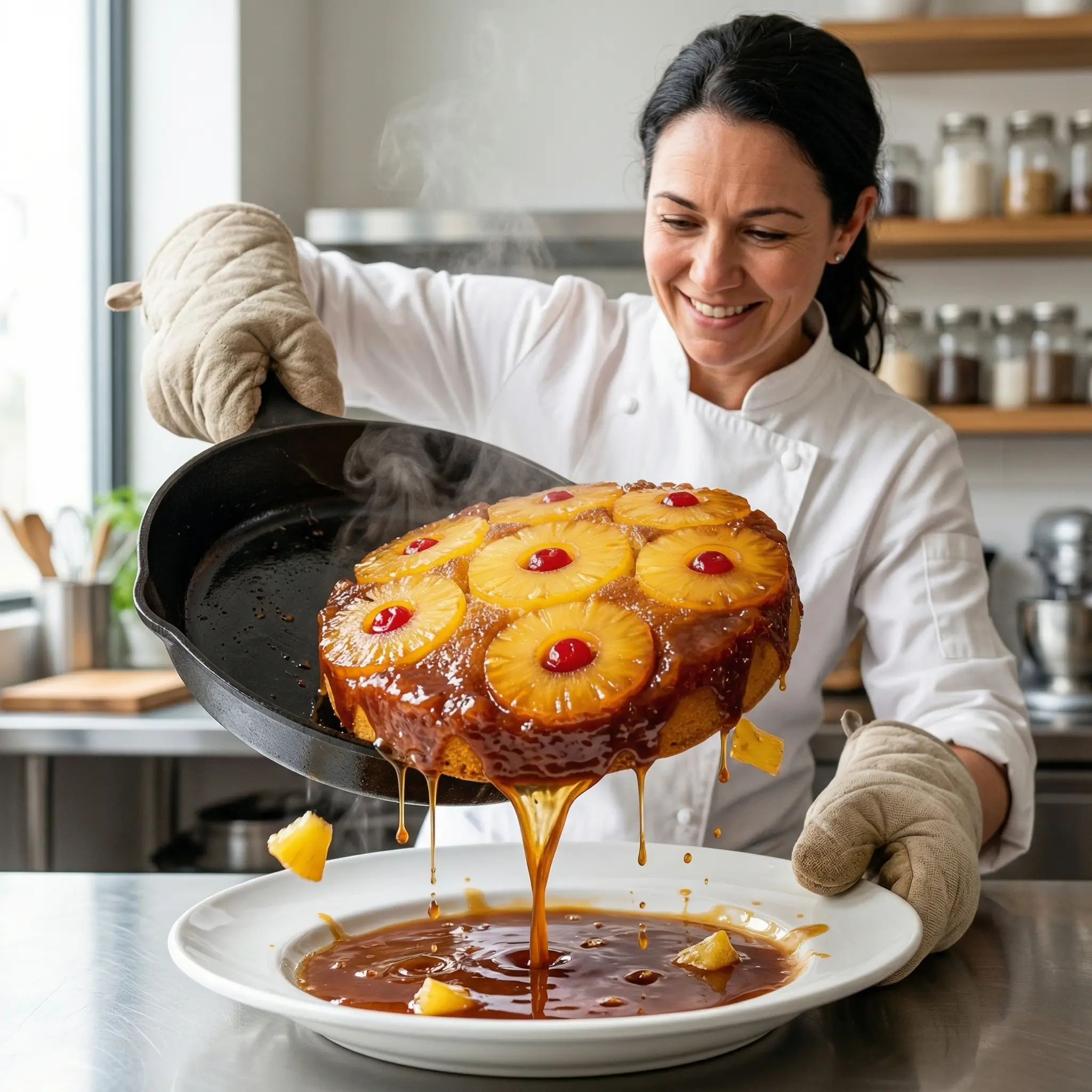 pineapple upside-down cake recipe