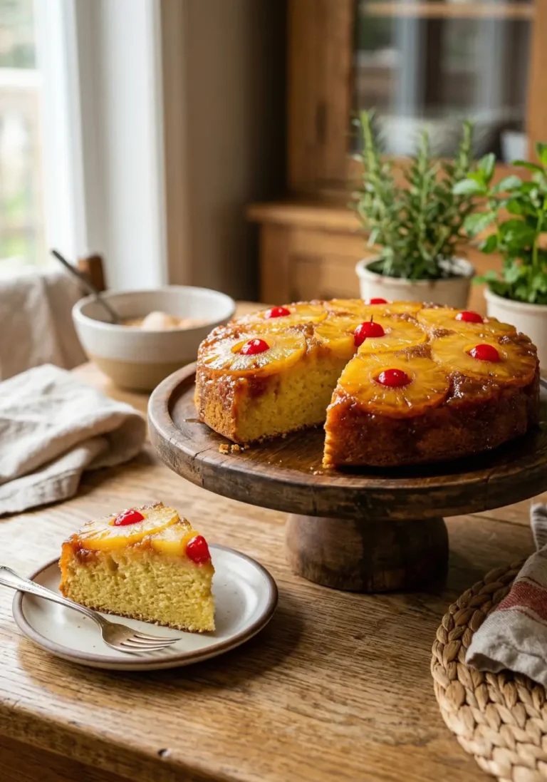 pineapple upside-down cake recipe
