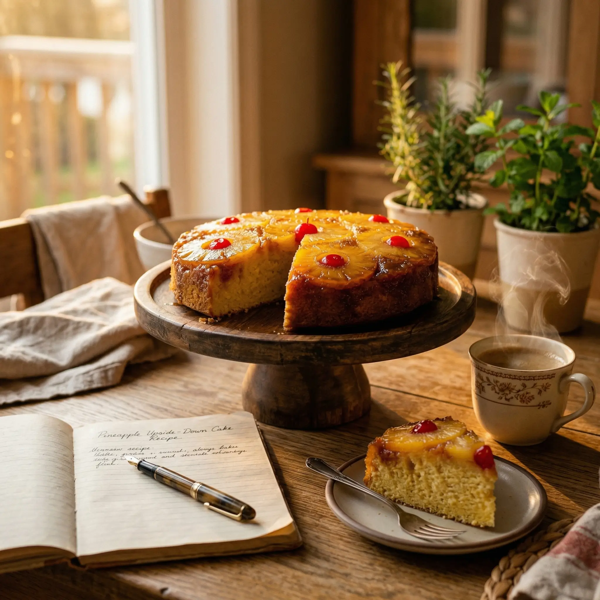 pineapple upside-down cake recipe