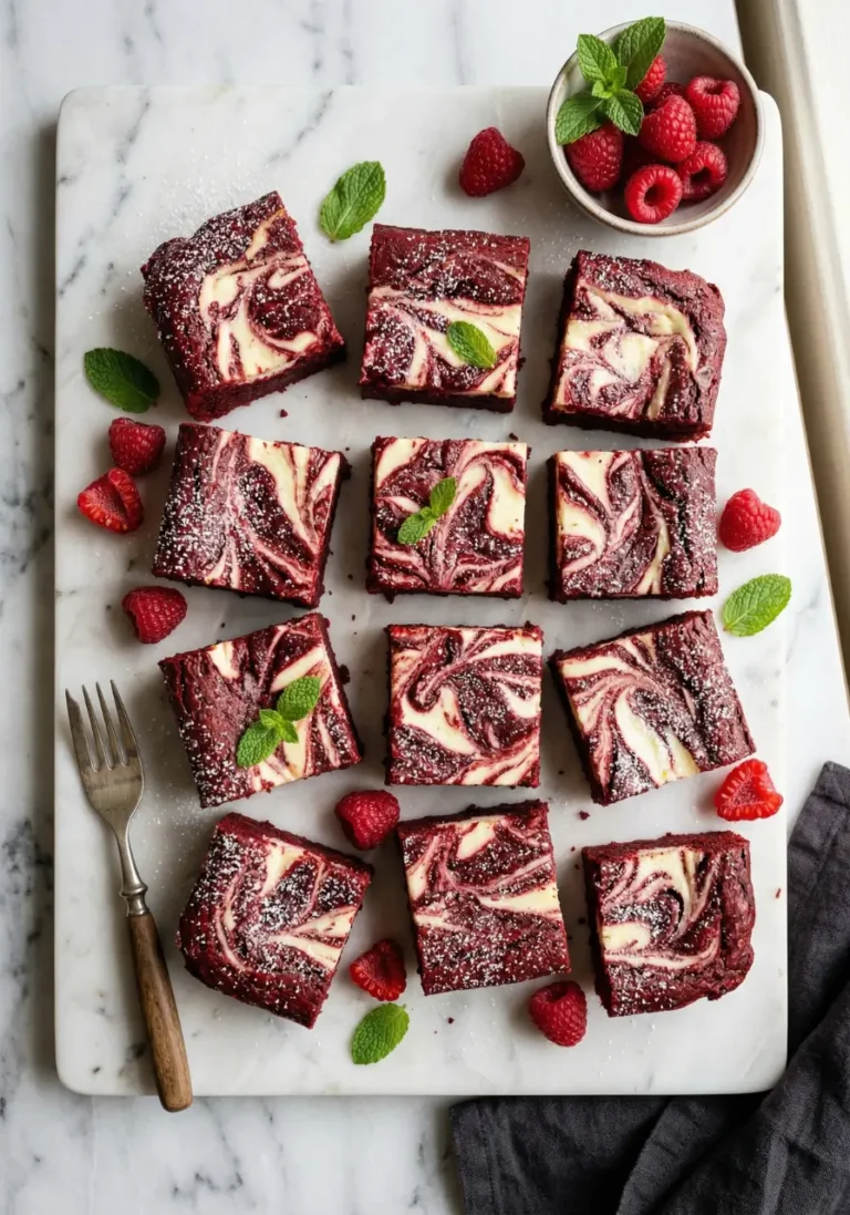red velvet cheesecake brownies