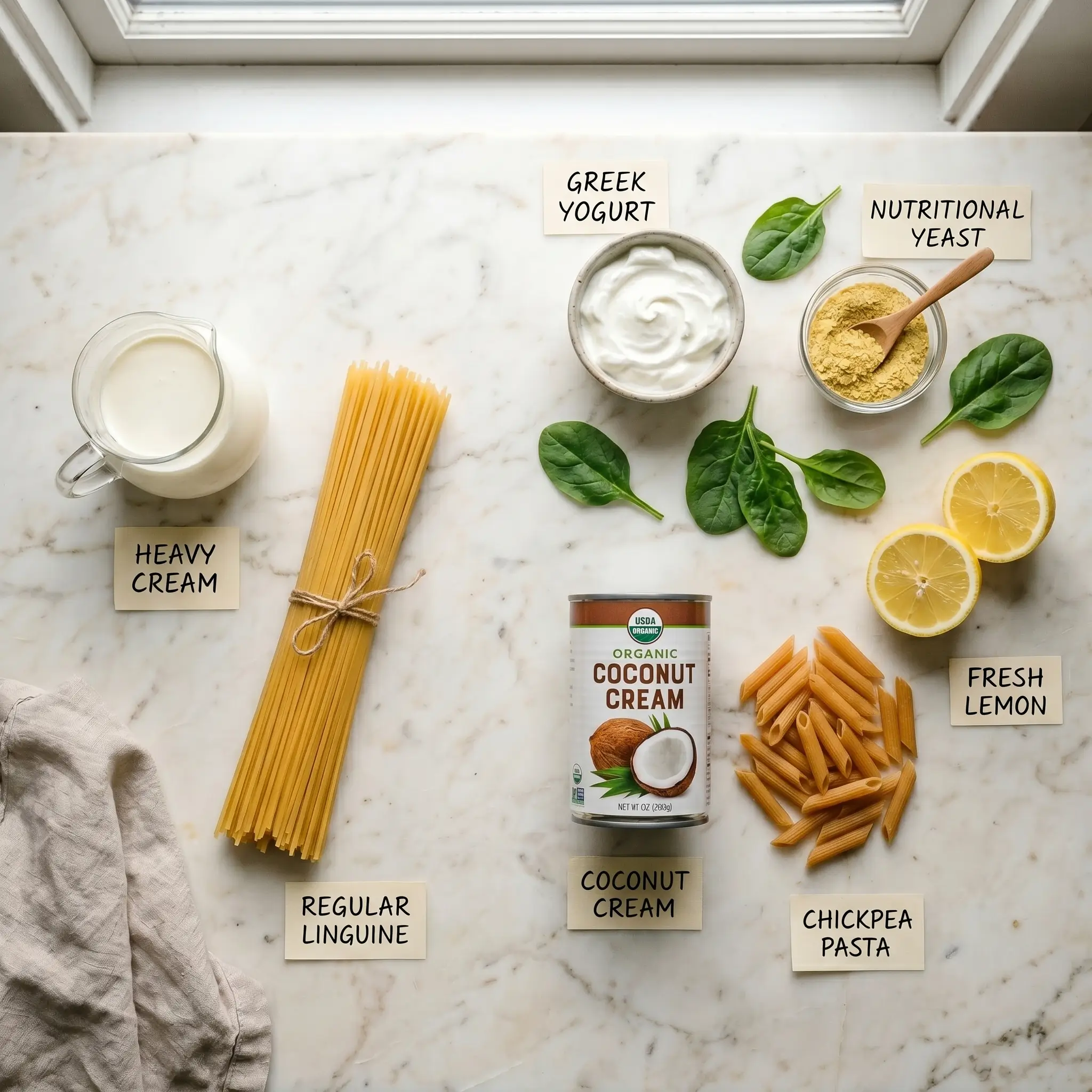 Creamy Lemon Shrimp Pasta