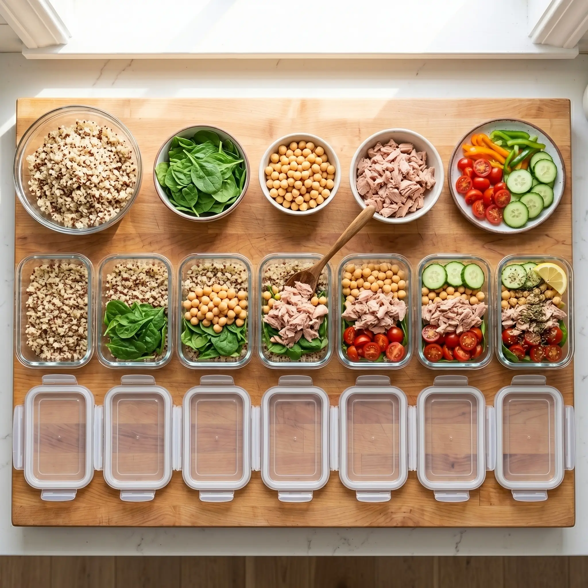 High protein tuna meal prep ideas