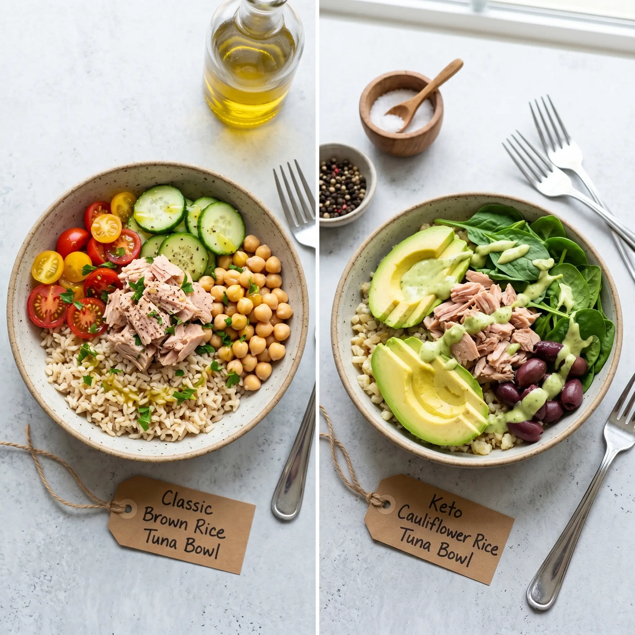 High protein tuna meal prep ideas