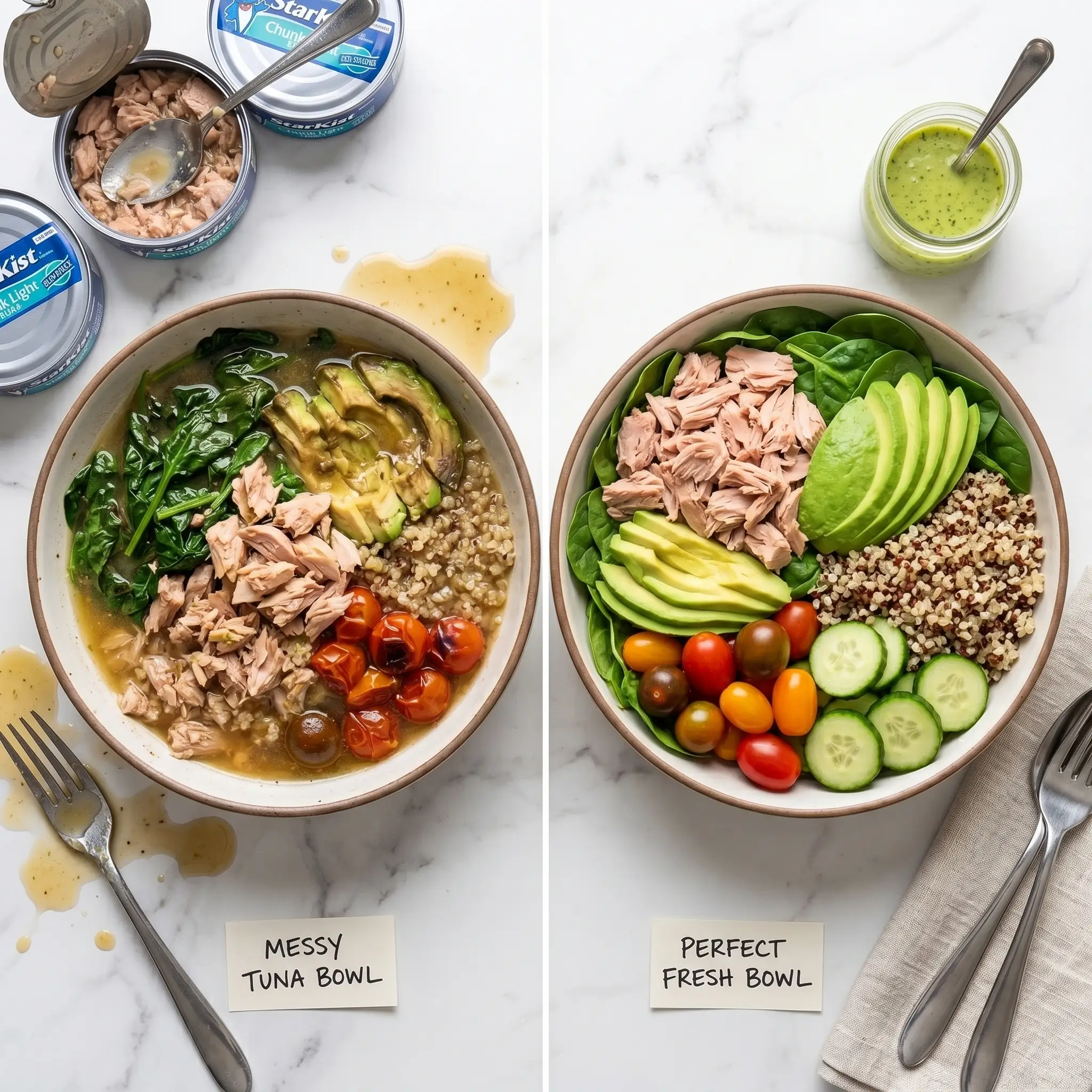 High protein tuna meal prep ideas