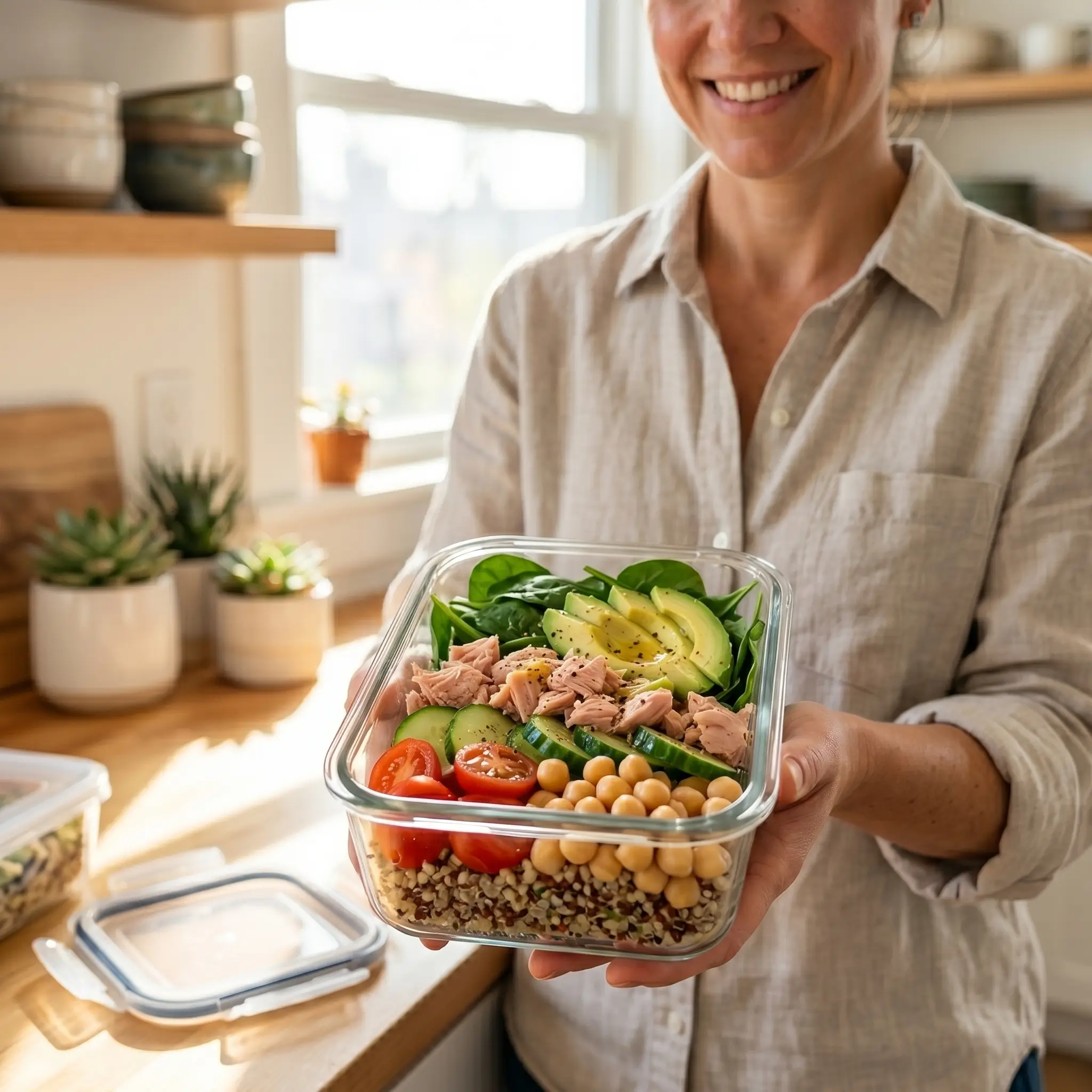 High protein tuna meal prep ideas