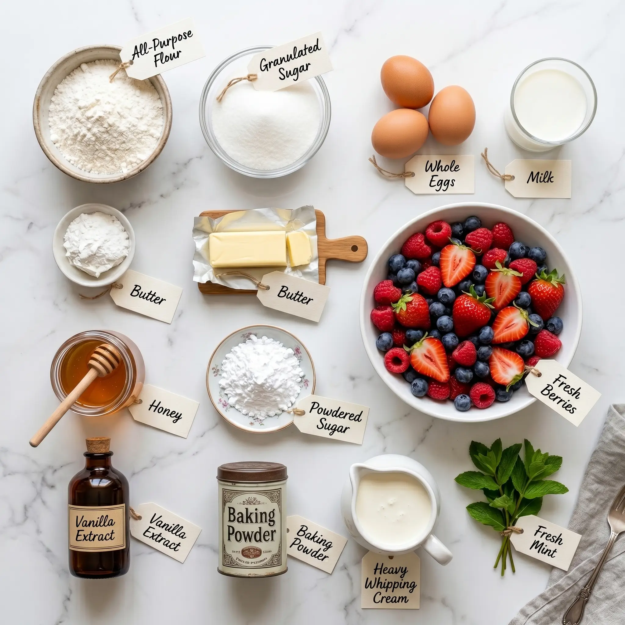 Whipped Cream Berry Cake