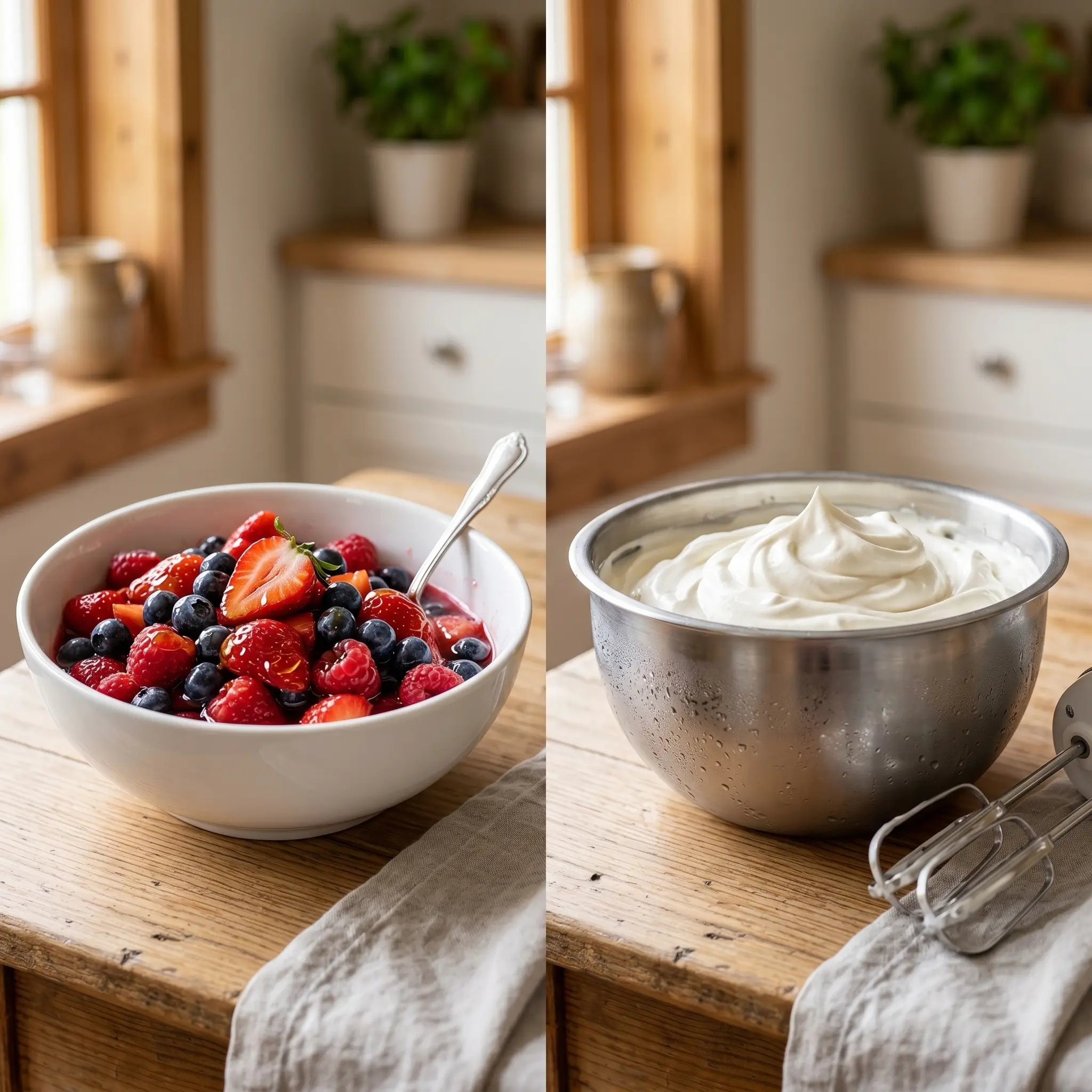Whipped Cream Berry Cake