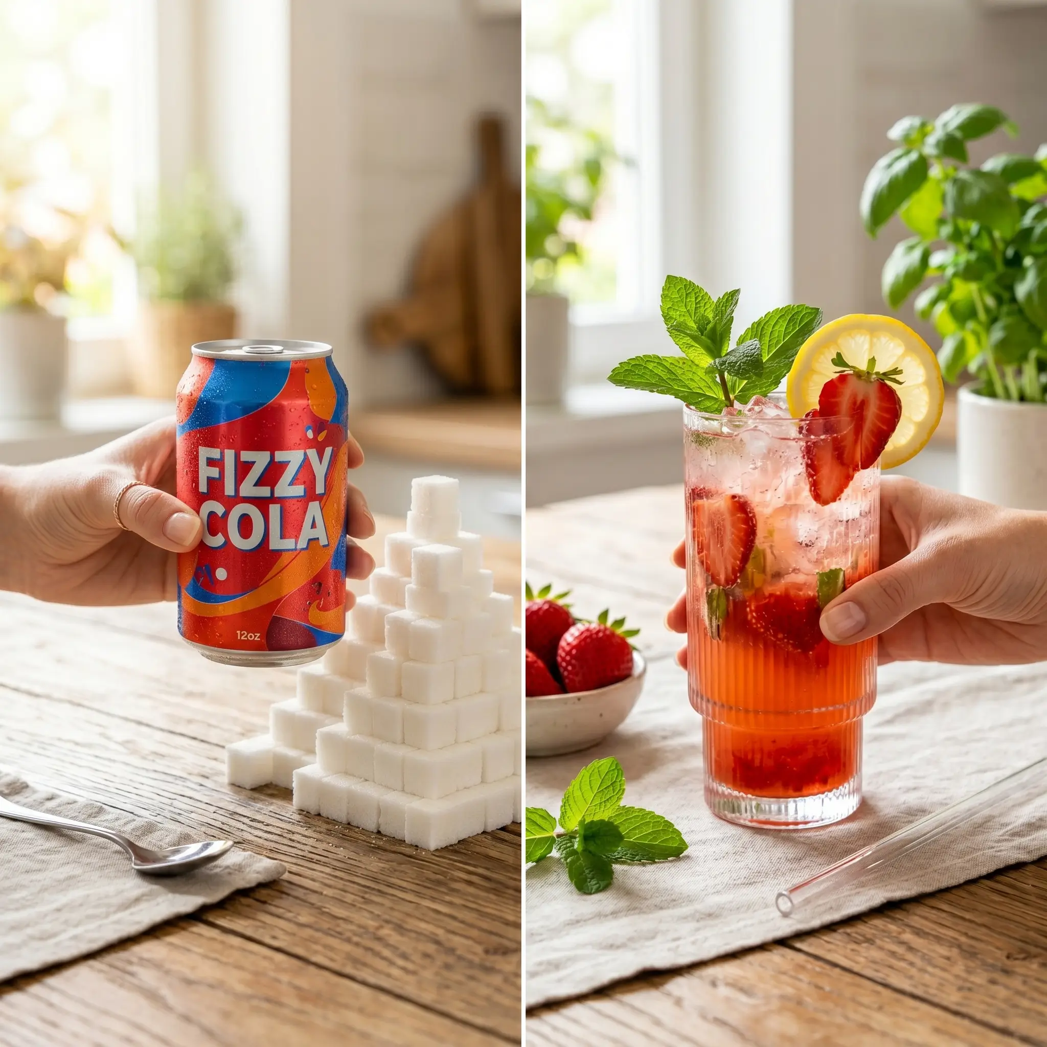 healthy fruit mocktail recipes