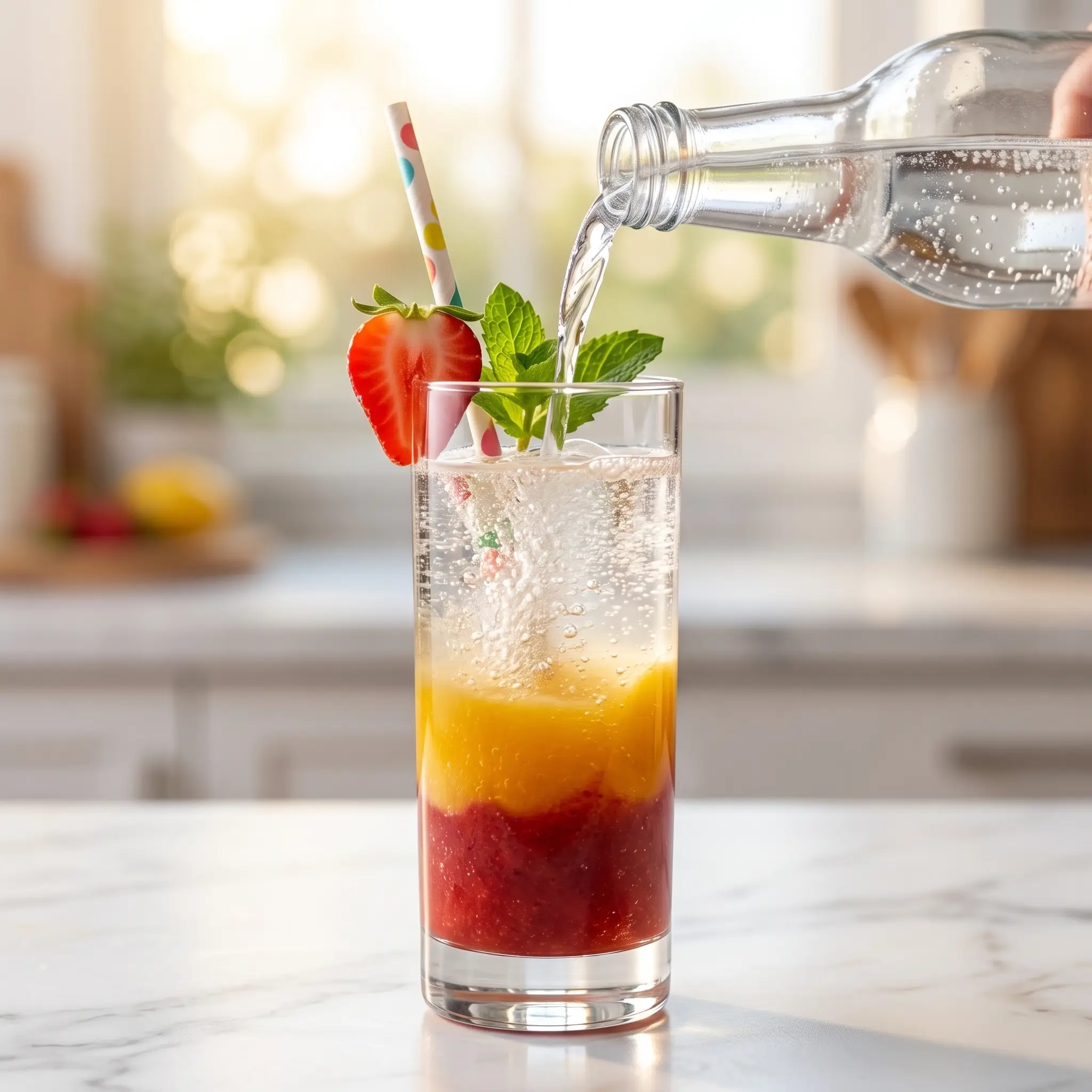 healthy fruit mocktail recipes