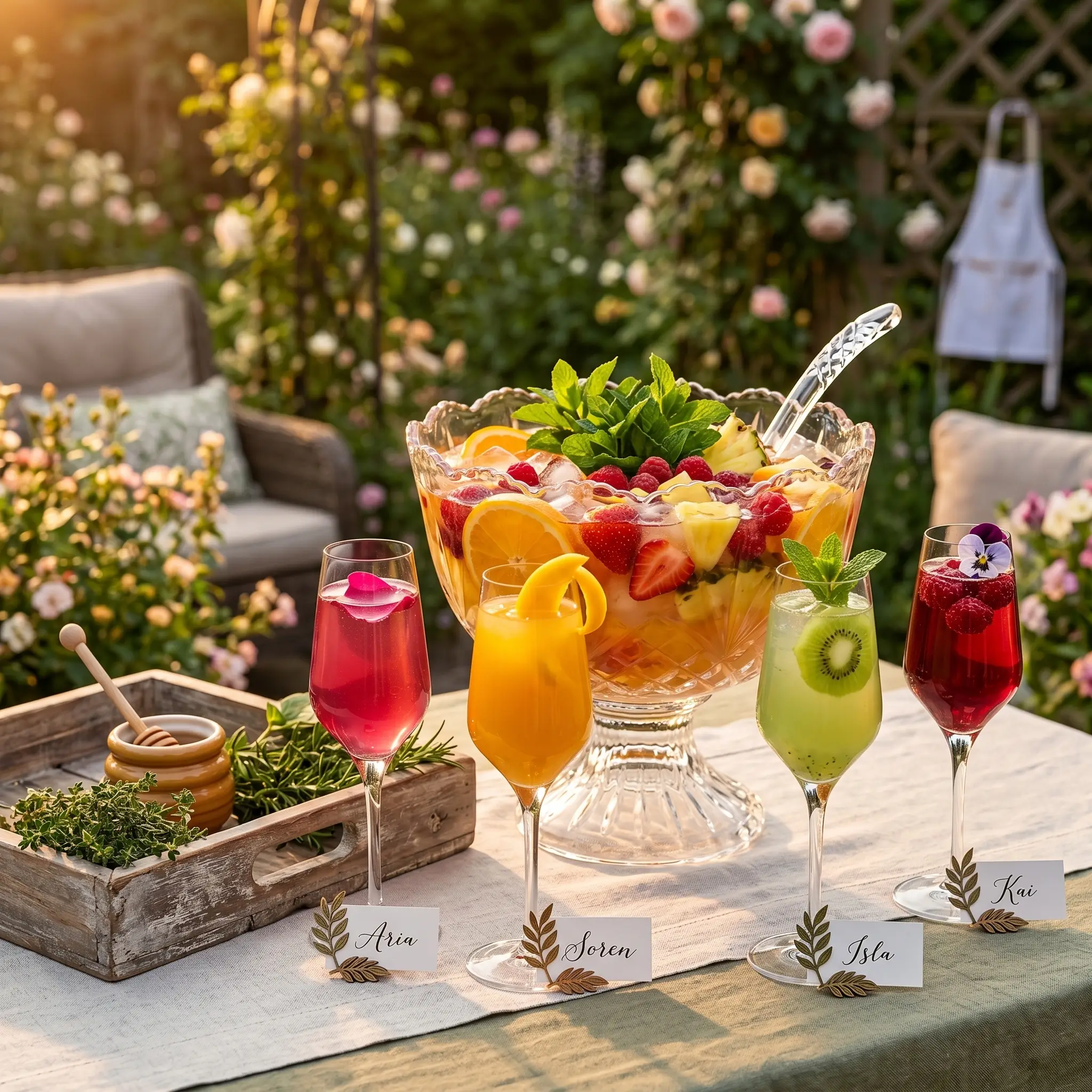 healthy fruit mocktail recipes