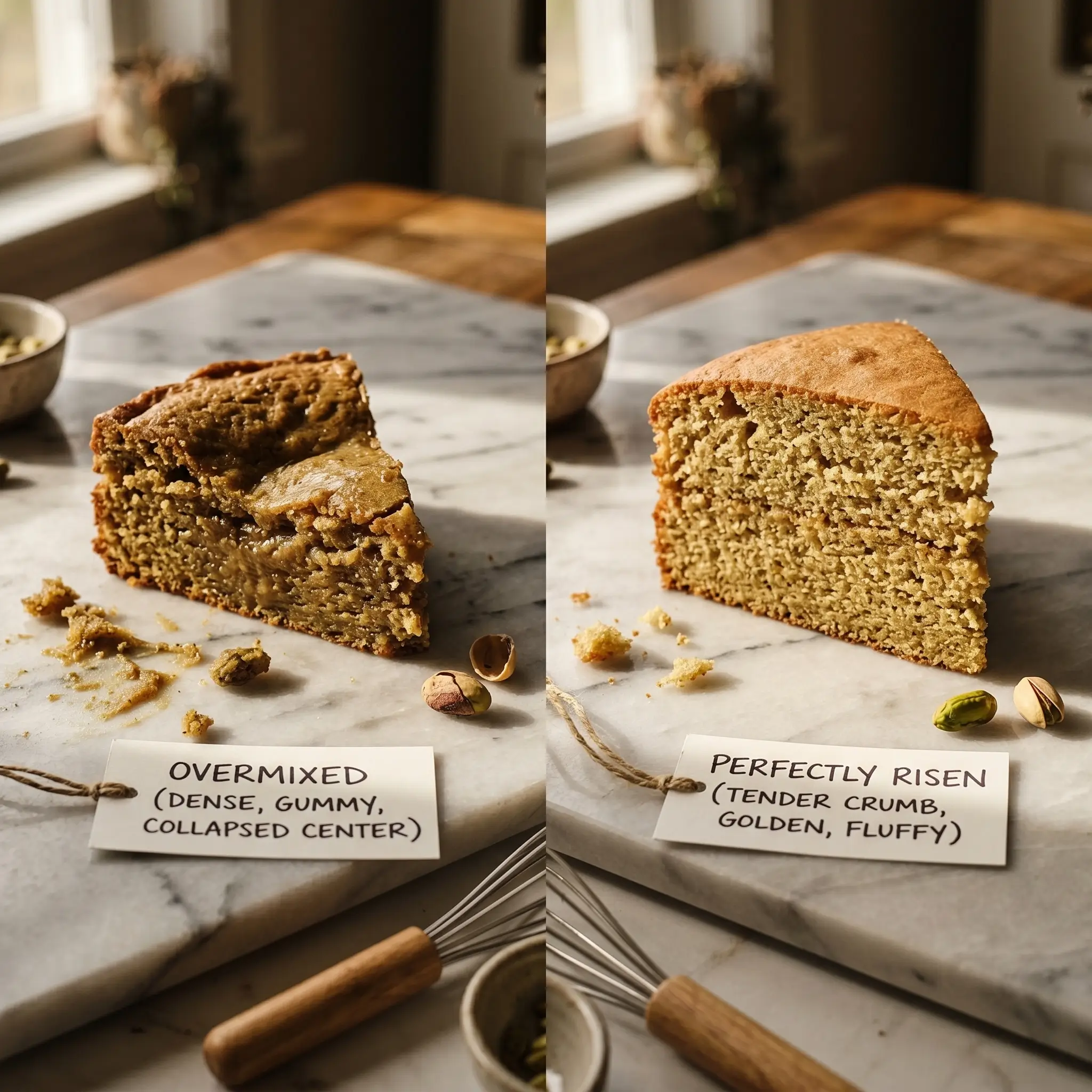 Brown Butter Cardamom Pistachio Cake