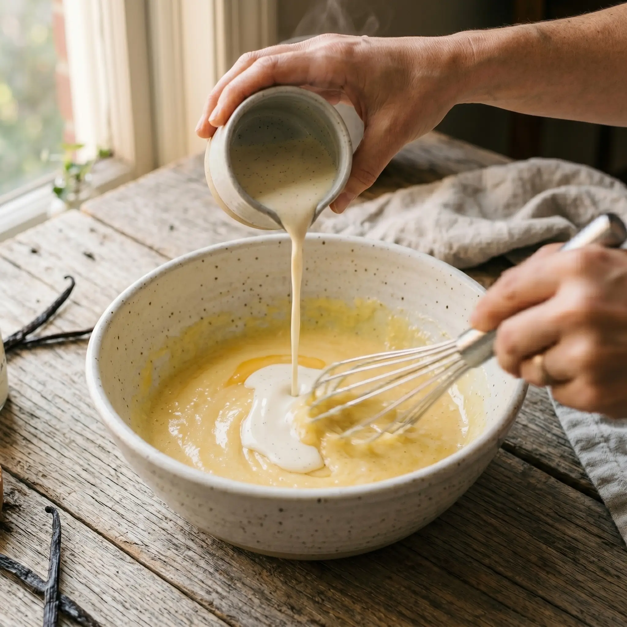homemade vanilla ice cream